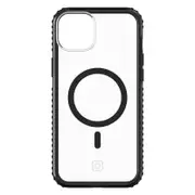 Incipio Grip MagSafe phone case for iPhone 15 Plus Black/Clear