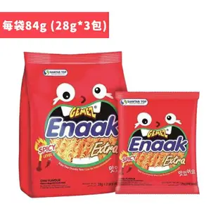 Enaak 韓國熱銷 小雞麵 30gX3包 香脆點心麵 脆麵 雞汁/辣味 【揪鮮級】