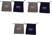Ipetboom 3sets Hair Dryer Storage Bag Drawstring Pouch for Hair Dryer Supplies 2pcs*3