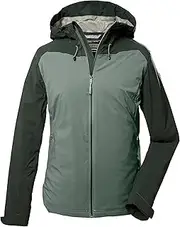 [killtec] Women's Kos 24 Wmn Jacket Hybrid Outdoor Jacket with Hood