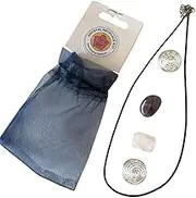 VIE Gemstone Necklace DIY Kit, Rose Quartz and Amethyst, One Size