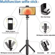 S03/S03S Live Broadcast Bluetooth-compatible Tripod Selfie Stick-BRAND NEW