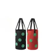 Strawberry Grow Bag Hanging Plant Bag 12 Multi Port Impermeable Strawberry Vanilla Tree Planting Bag Gardening Seedlings Growing