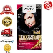 Napro Palette Permanent Intensive Crème Luxurious Hair Colour 1-1 Blue Black