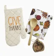 New Mud Pie Give Thanks Mitt Sets (Set of 2)