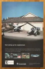2005 Star Fox: Assault Gamecube Print Ad/Poster Official Video Game Promo Art