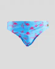 [Sack Hammock] Sack Hammock Men's Fiesta Swim Briefs in Blue/Pink Size Medium M Blue/Pink