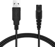 USB Charging Cable for Water Flosser, Portable Cordless Oral Irrigator Replacement Cable, Compatible with Nicefeel VAVA BESTOPE Anjou Palotix Zerhunt