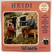 View Master B425, Heidi, Vintage 1958, S4 Packet, 3 Reel Set, NEW & SEALED