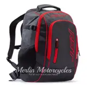 RST MOTORCYCLE SCOOTER 42 LTR BACKPACK RUCKSACK - BLACK/RED - NEXT DAY