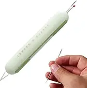 Needle Threader for Hand Sewing - 2-in-1 Thread Remover Sewing Ripper,Double End Design, Manual Sewing Tools, Sewing Accessories for The Elderly, Sewing Enthusiasts, Needle Work Patterns for Art
