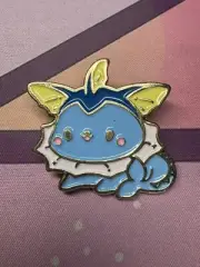 Vaporeon Chibi Evolution Pokémon Enamel Pin