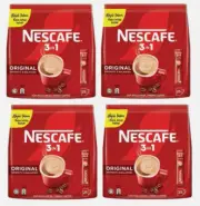 NESCAFE 3 in 1 Blend & Brew Original Instant Coffee 100 Stick (25stick x 4pack)