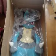 POKEMON CENTER ORIGINAL 1/1 PLUSH TOY LIFE SIZED Jumbo LUCARIO
