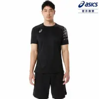 在飛比找momo購物網優惠-【asics 亞瑟士】短袖上衣 男款 排球 服飾(2051A