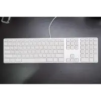 在飛比找蝦皮購物優惠-Apple Keyboard USB 蘋果鍵盤含數字鍵 A1