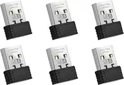 Binxind 6X Wireless WiFi 6 Adapter AX286 802.11Ax 2.4GHz Free Driver USB Network Card for Win7/10/11 Computer Mini WiFi Receptor