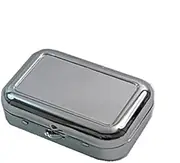 Pocket Ashtray Mini Square Metal Ashtray with Lid,1Pc Mini Portable Ashtray Square Metal Ashtray,Metal Mini Pocket Ashtray Travel Ashtray,Mini Mobile Ashtray Travel Ashtray Portable Metal Ashtray