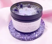 Amethyst candle gift filler