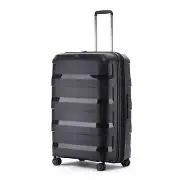 Tosca Comet 4 Wheel 78cm Large Suitcase Black