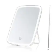 Lighted Makeup Mirror with Lights, Portable USB Rechargeable Make up White