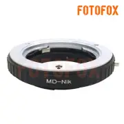 Adapter Ring For Minolta MD MC Lens to Nikon F Mount Camera D5100 D5000 DC181
