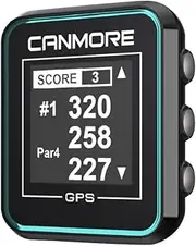 Canmore H300 Handheld Golf GPS - Essential Golf Course Data and Score Sheet - Minimalist & User Friendly - 40,000+ Free Courses Worldwide and Growing - 4ATM Waterproof - 1-Year Warranty (Turquoise)