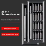 Precision Screwdriver Set 24 in1 Small Magnetic Mini Case Repair Hand Tools NEW