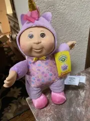 Cabbage Patch Kids Cuties Purple Unicorn 9" Plush Fantasy Friends Collection