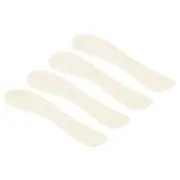 Bone Folder Creaser 4pcs Paper Creaser Arc Shape Scoring Folding Tool, White-1
