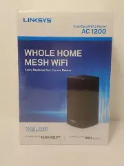 Linksys Velop Whole Home Mesh Dual-Band WiFi 5 Router AC 1200 NEW