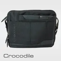 在飛比找PChome24h購物優惠-Crocodile Biz 3.0 系列橫式斜背包（L）01