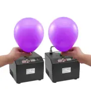 Portable Electric Balloon Pump Balloon Inflator Air Blower Black