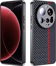 [Fhyeugfy] for Xiaomi 15 Ultra Case,Rugged Anti-Scratch Shockproof Phone Case Black