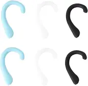 Angoily 3 Pack Silicone Covers Ear Protection Hook Ear Covers for Adults Boys and Girls Comfortable Lightweight Random
