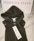 VERONICA BEARD Dickey Cashmere HOODIE Army GREEN sweater womens 4 jacket $298