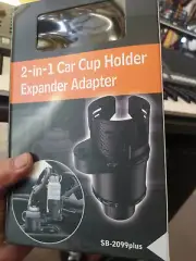 Expander, Dual Cup Holder 2in 1 for Car Multifunctional