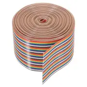 1 Pcs 50 Pin Flat Ribbon Cable 30 Ft 1.27mm Pitch Breadboard Jumper Wires