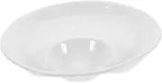 CRILSTYLEO Divided Plate Bowl Set Ceramic Soup and Sandwich Plate Snack Serving Dish Versatile for Breakfast Lunch Dinner