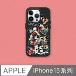 【犀牛盾】IPHONE 15系列SOLIDSUIT防摔背蓋手機殼｜迪士尼-米奇系列-STICKER-各種米奇(多色可選)