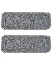 True & Tidy 2Pc Chenille Mop Pad Replacement Set