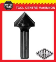 CARB-I-TOOL / CARBITOOL T 128 90 DEGREE x ½” TCT VEE GROOVE CUTTER ROUTER BIT