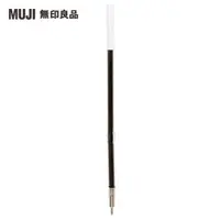 在飛比找momo購物網優惠-【MUJI 無印良品】三角多色原子筆芯/黑