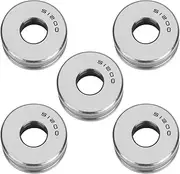 Marhynchus Thrust Ball Bearings 5pcs 51200 Plane Axial Ball Thrust Bearing Set Precise Practical Industrial Hardware Accessory