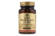 Solgar Zinc Picolinate 22mg Antioxidant, Skin & Immune System Support 100 Tablets