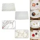Cup and Mug Place Mat Diatom Mud Dish and Plate Drainer Mat for Home Kitchen