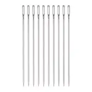 10pcs 3.5 Inch Upholstery Needles Stainless Steel Large Eye Sewing Needles