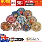 Door Handle Vintage Flower Ceramic Knobs Cabinet Drawer Cupboard Pull 10x Mix