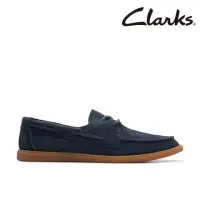 在飛比找momo購物網優惠-【Clarks】男鞋 Clarkbay Go 愜意穿搭兩眼孔