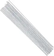 DECORA 18 Gauge White Floral Stem Wire 16 inch50/Package